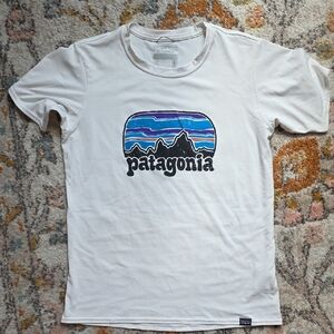 Patagonia White Graphic T-Shirt